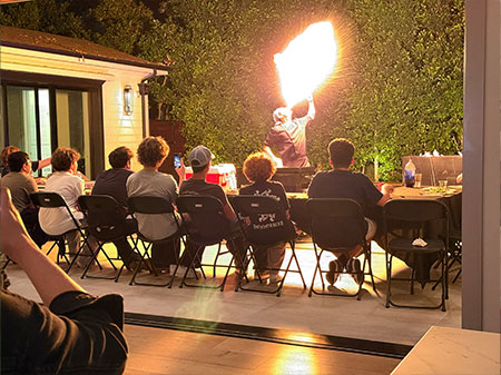 Hibachi party image